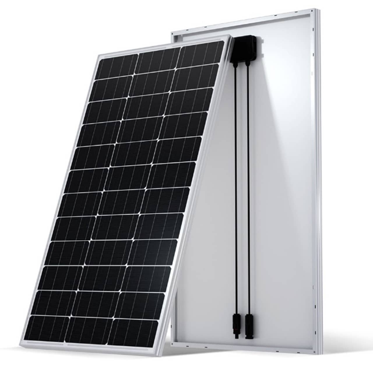 100W 12V Monocrystalline Eco-Worthy Solar Panel. Eco-Worthy photo