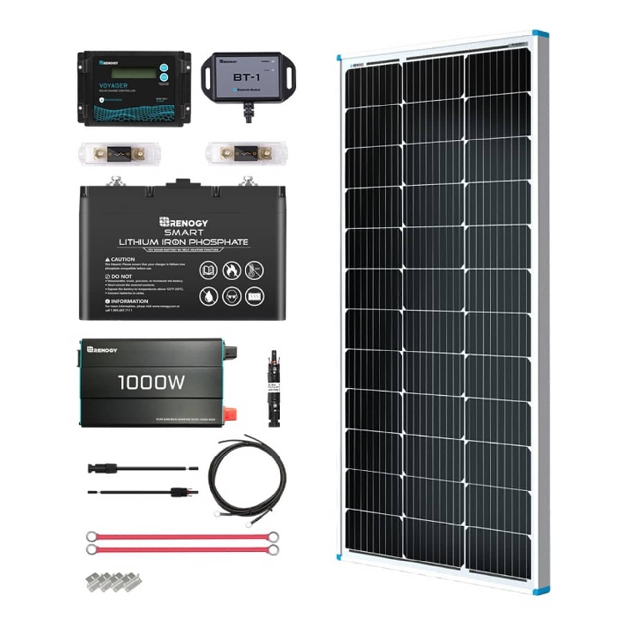 Renogy 100W 12V General Off-Grid Solar Kit