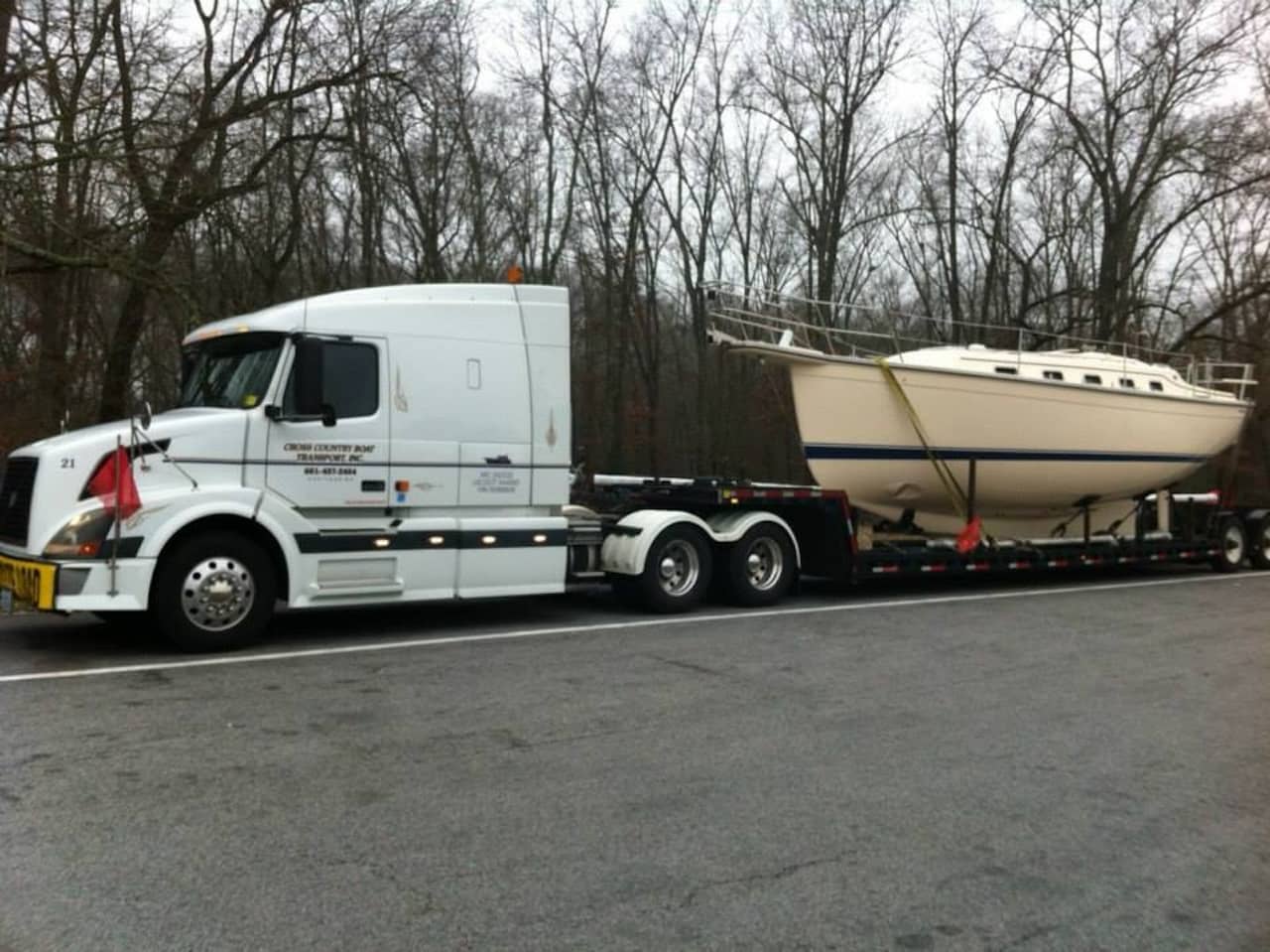Professional boat haulage company_Cross Country Boat Transport