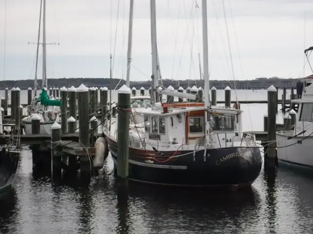 Fisher boats Motorsailer