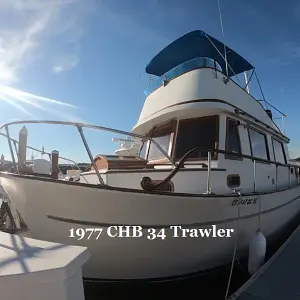 1977 CHB Trawler 34 Trawler