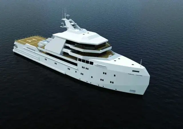 Brythonic CMA 80m Expedition Yacht for sale in United Kingdom for £89,947,800 ($112,252,156)