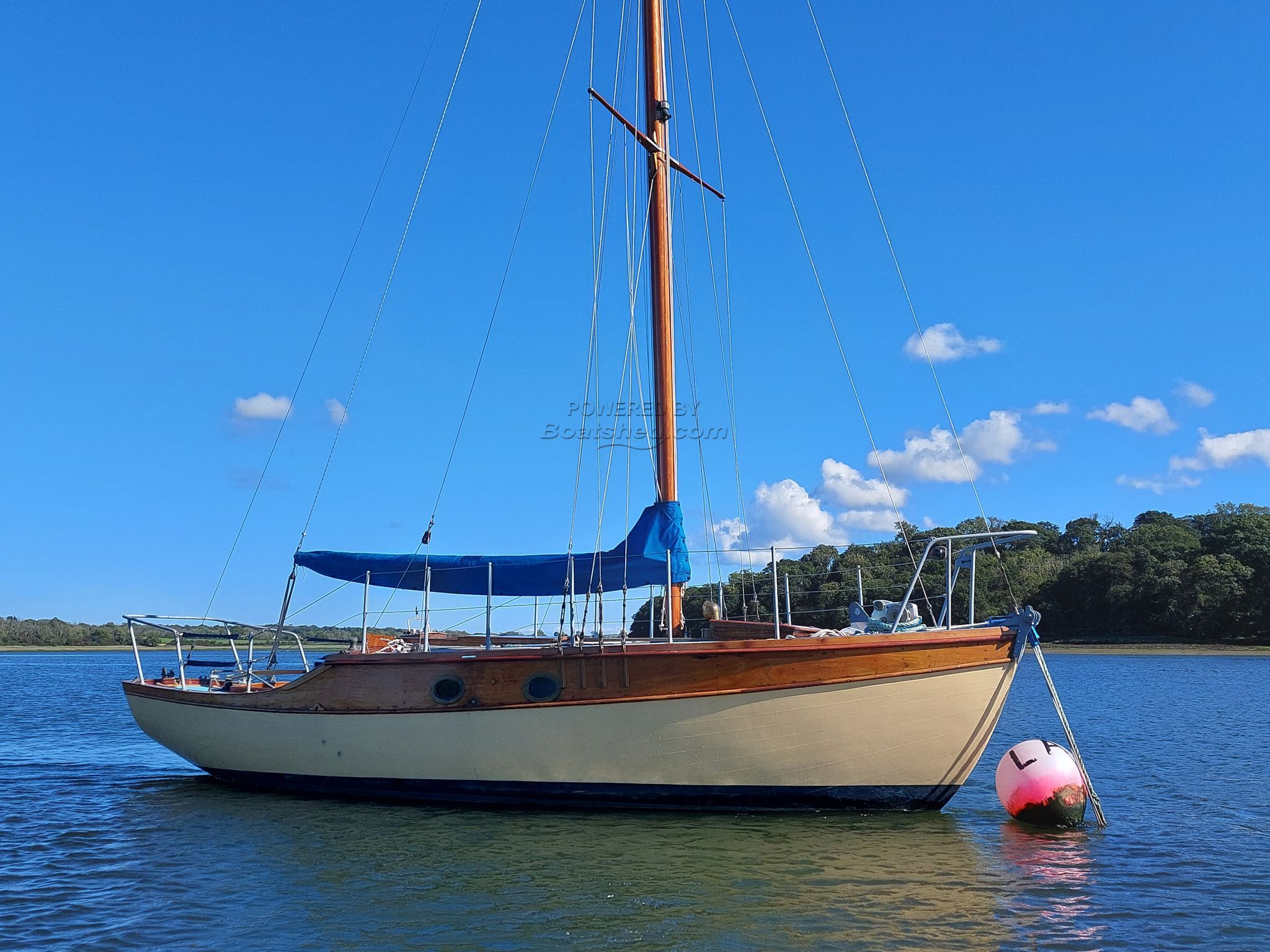 wooden Sailing Yacht