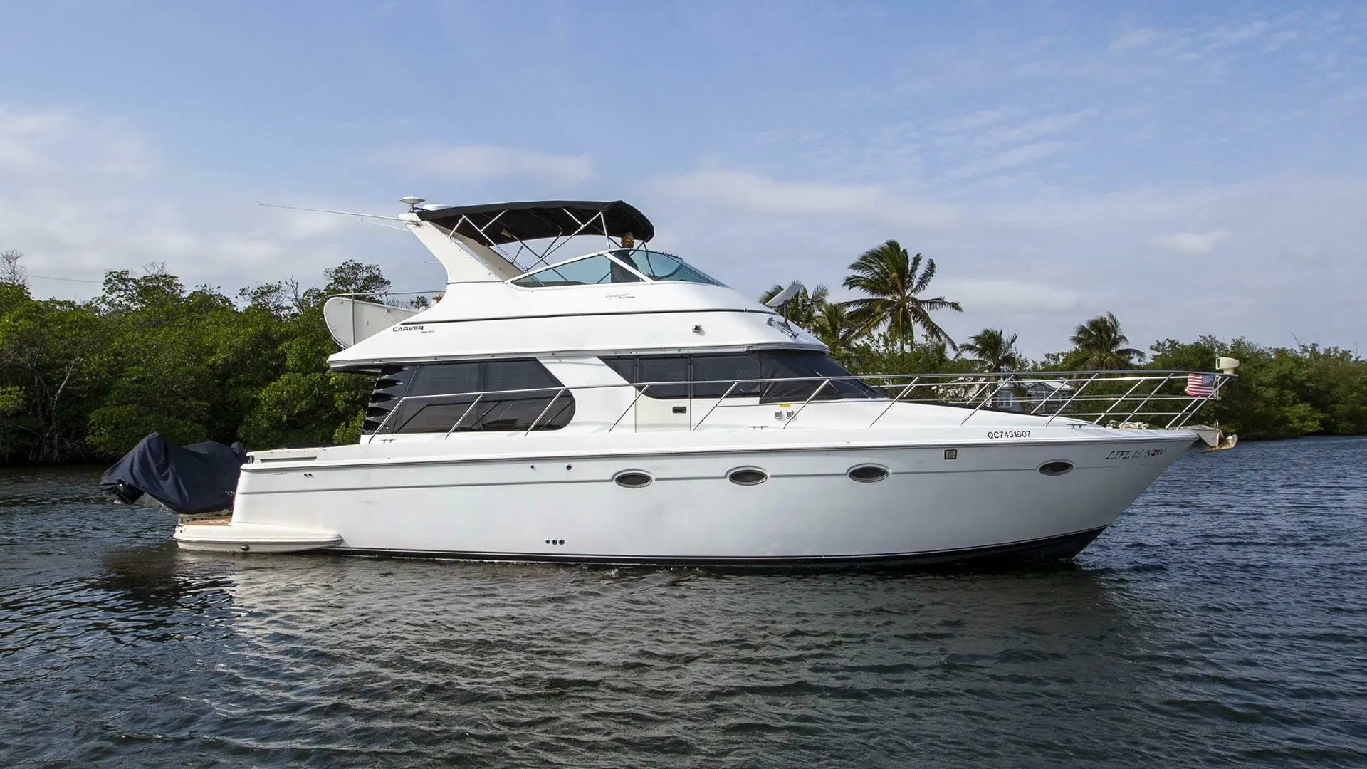 Carver 450 Voyager Pilothouse Boat For Sale Waa2