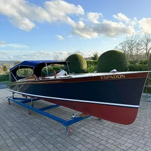 1963 Andrews boats 25 Slipper Launch