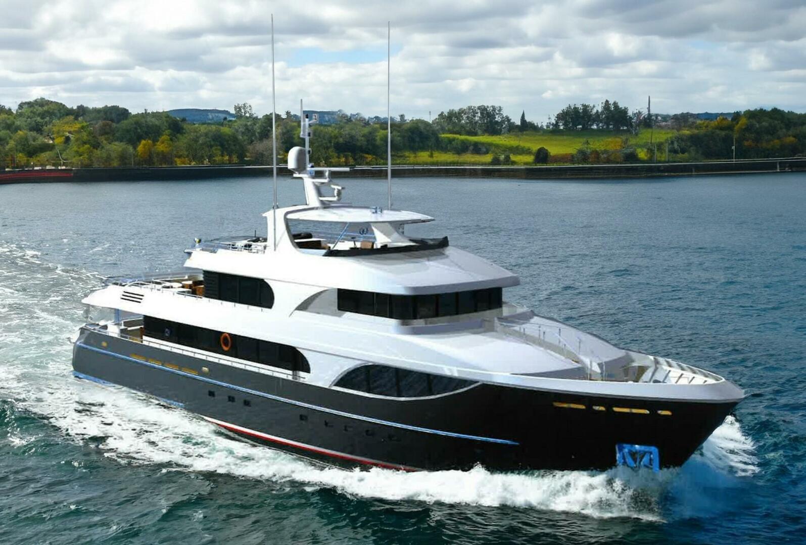 Custom 132' Displacement Expedition Motoryacht