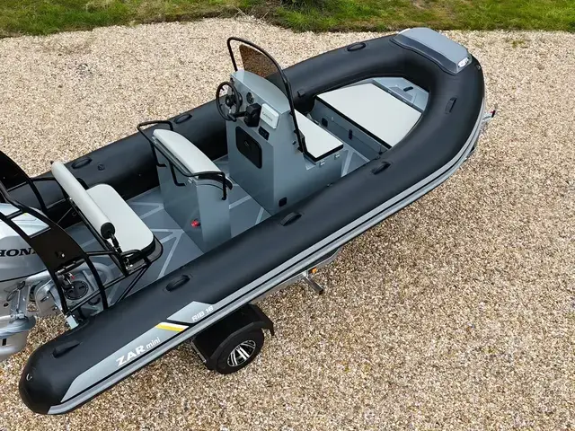 Zar Mini Boats RIB PRO 16 + Honda BF80 + Road Trailer