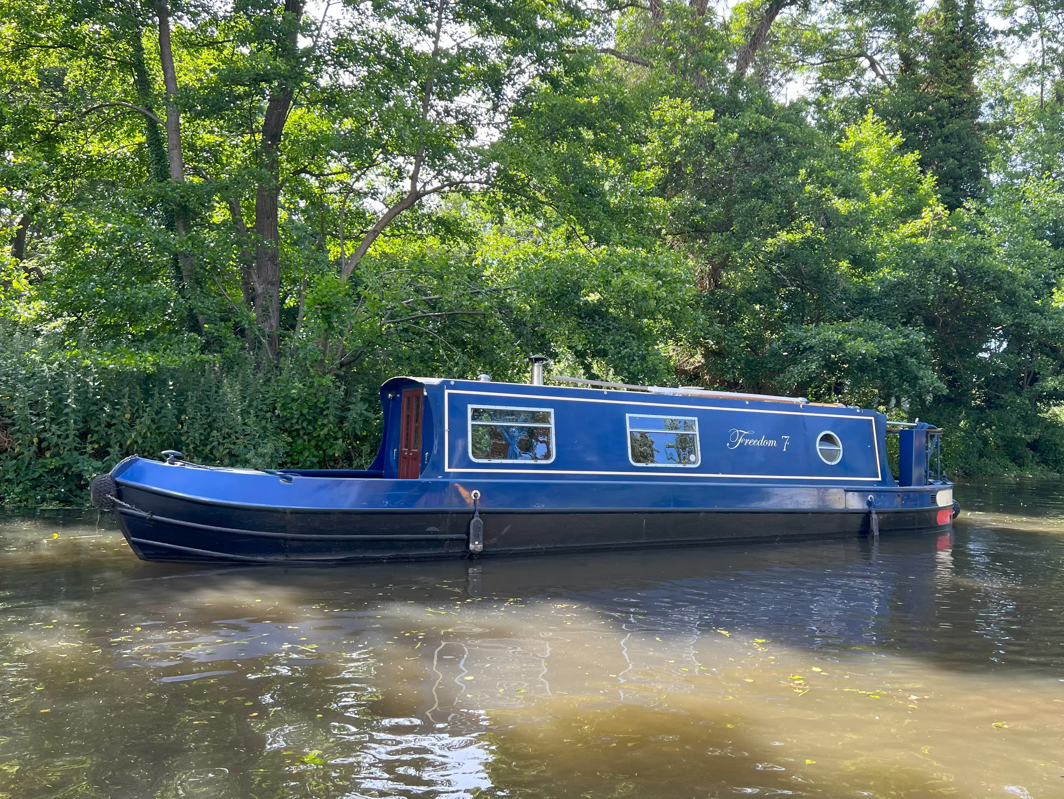 Hixton 35' Cruiser Narrowboat Freedom 7 Tingdene Marinas & Boat Sales