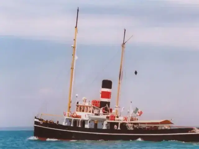 Steam tug schooner 1895 "Piro Rimorchiatore Goletta"