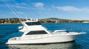 1999 Viking 58 Enclosed Bridge for Sale in Los Angeles, C