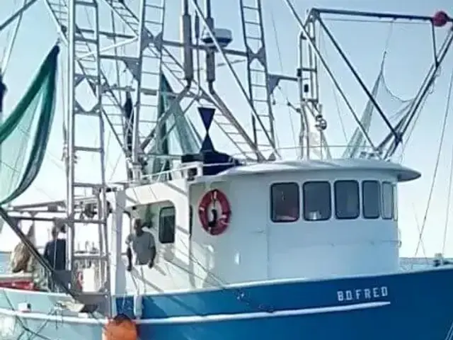 Custom Built Aluminum 40 x 16 Shrimp Boat