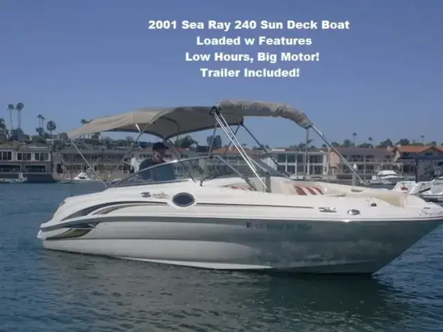 Sea Ray 240 Sun Deck