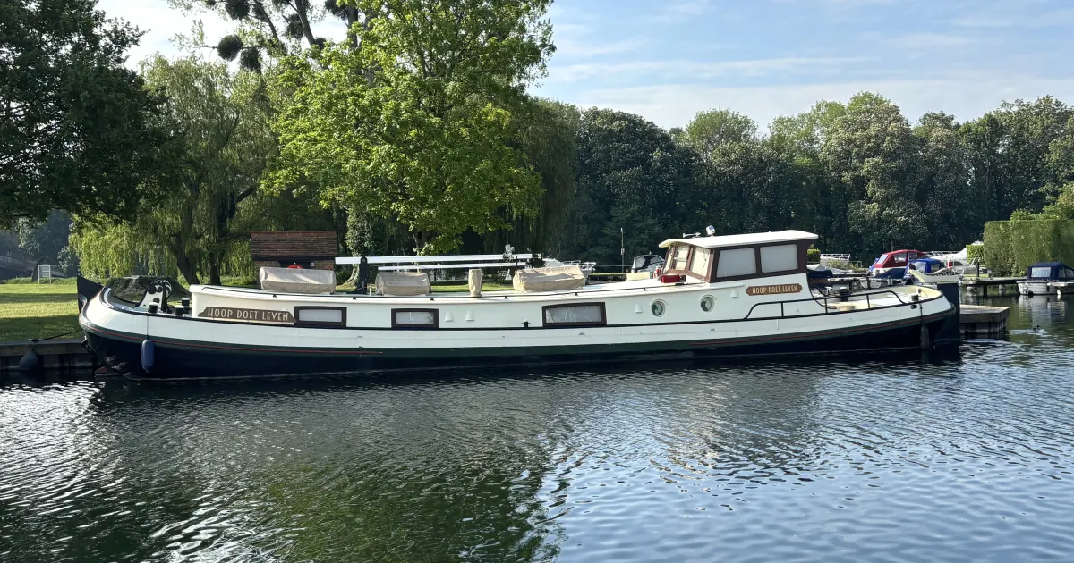 1924 Tjalk Dutch Barge 70 for Sale in Marlow, England