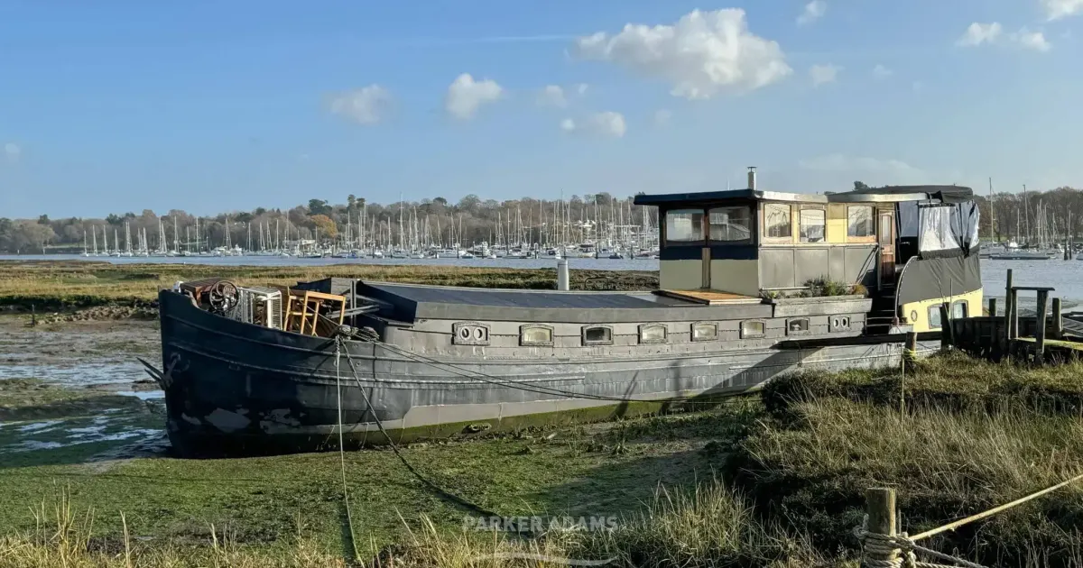 1927 Stevenson Houseboat for Sale in Hamble River, England