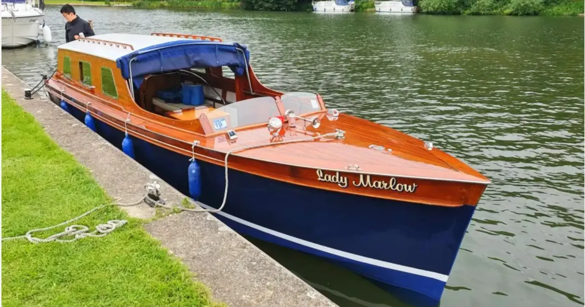 1954 Andrews Boats Day Launch for Sale in Henley on Thames