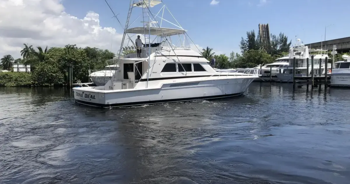 1997 Bertram 60 Convertible for Sale in Fort Lauderdale