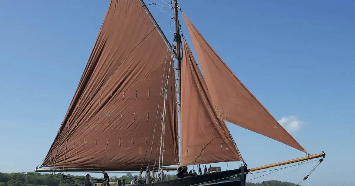 1896 James Goss Tamar River Sailing Barge for Sale