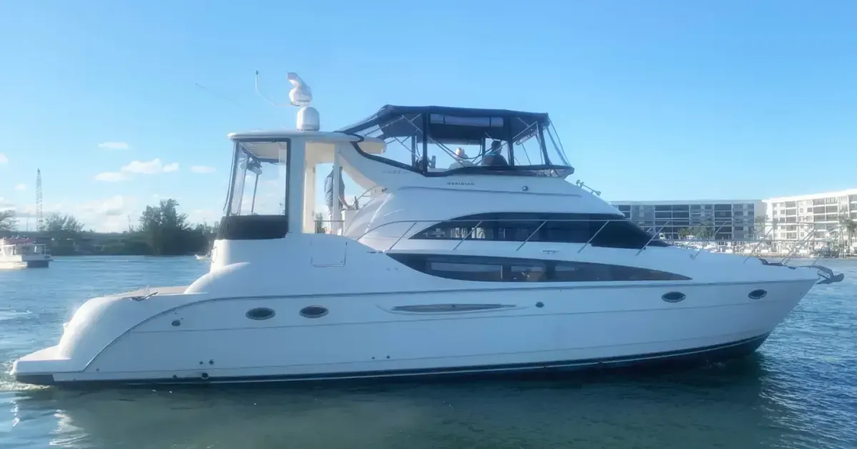 2007 Meridian 459 Motor Yacht for Sale in West Palm Beach