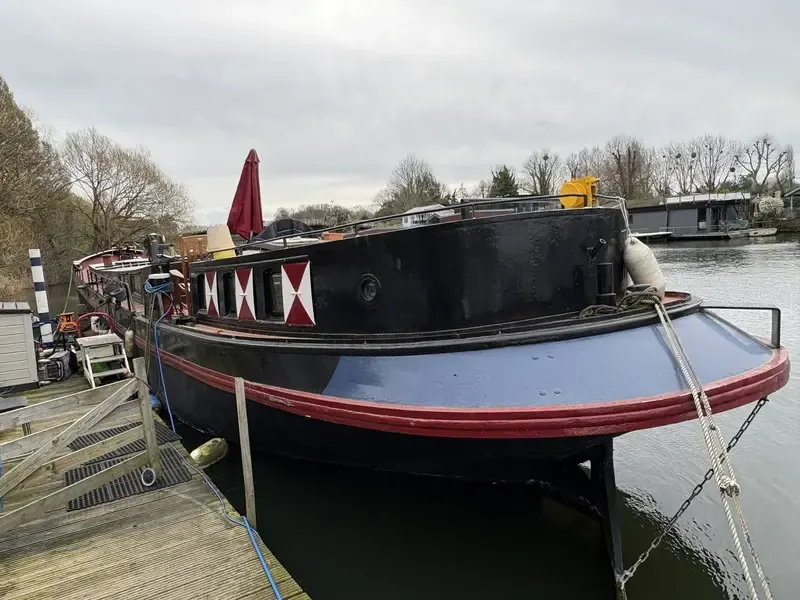 1910 Dutch Barge Klipper for Sale in Hampton Court
