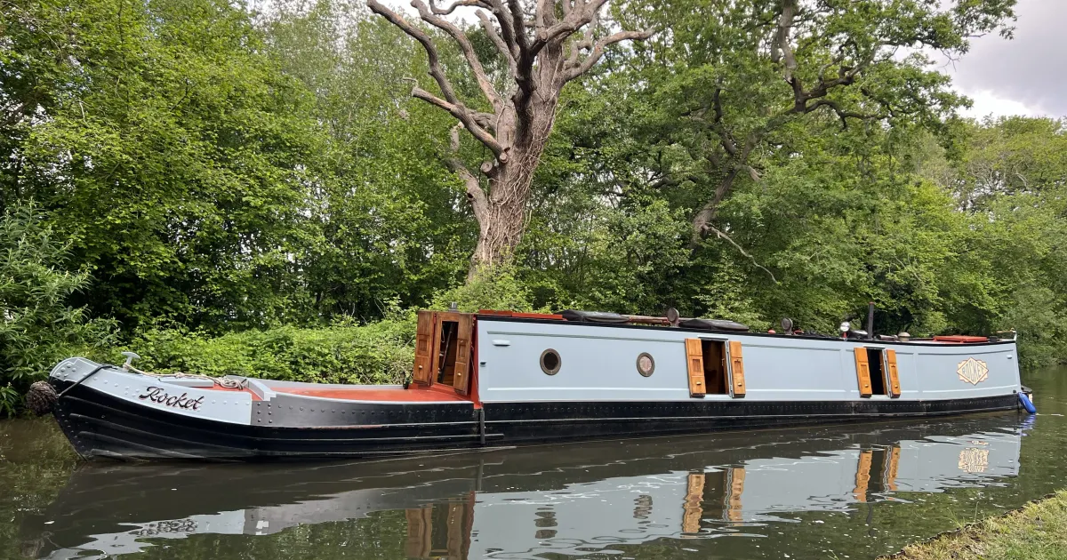 2001 Steve Hudson 61' Narrowboat for Sale in Pyrford