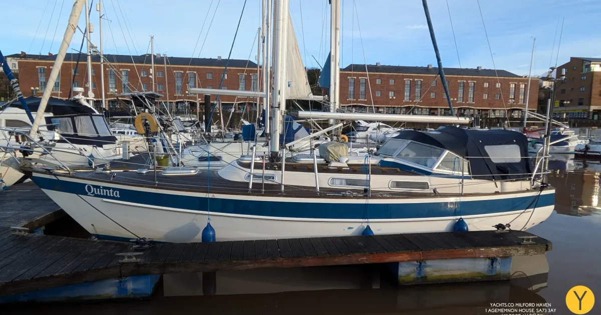 1990 Hallberg-Rassy 312 for Sale in Milford Haven, Wales