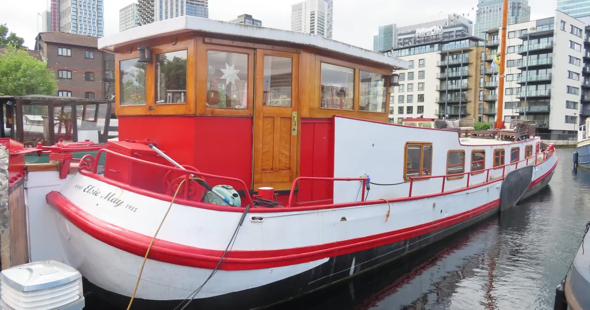1915 Tjalk Elsie May for Sale in London, England