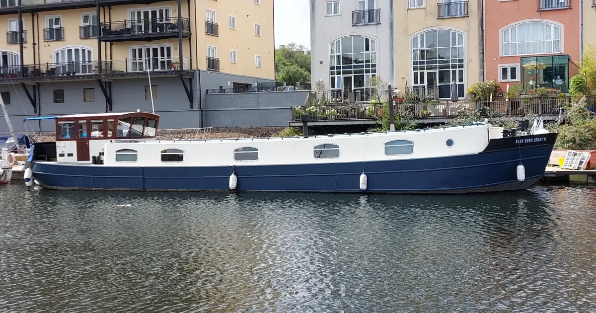 2007 Custom 65ft Dutch Barge for Sale in Penarth Marina