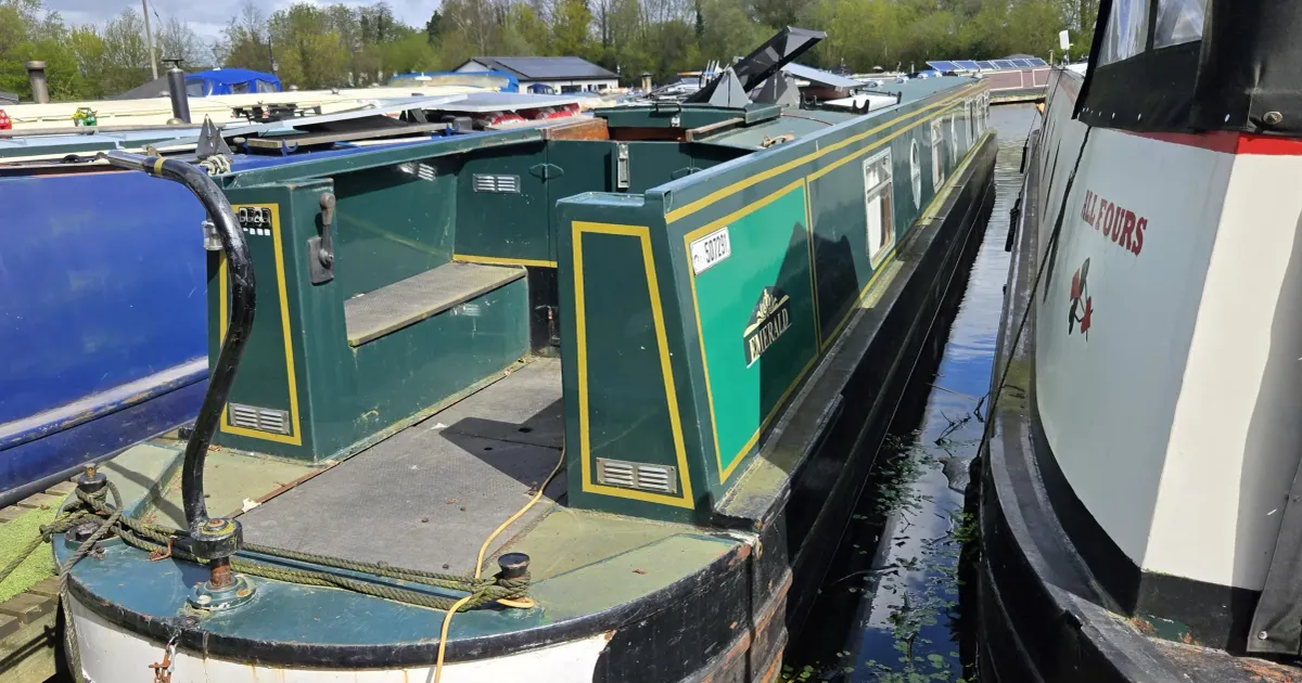2002 J&T Narrowboats Semi Trad Stern Narrowboat for Sale